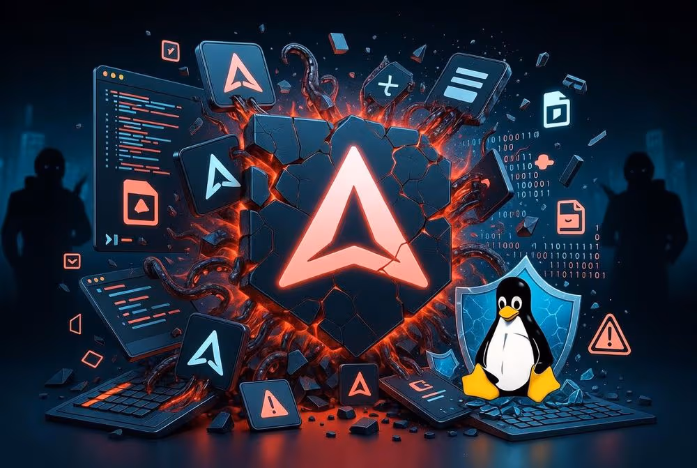 Arch Linux AUR تتعافى من هجوم بثلاث موجات استهدف أكثر من 1500 حزمة
