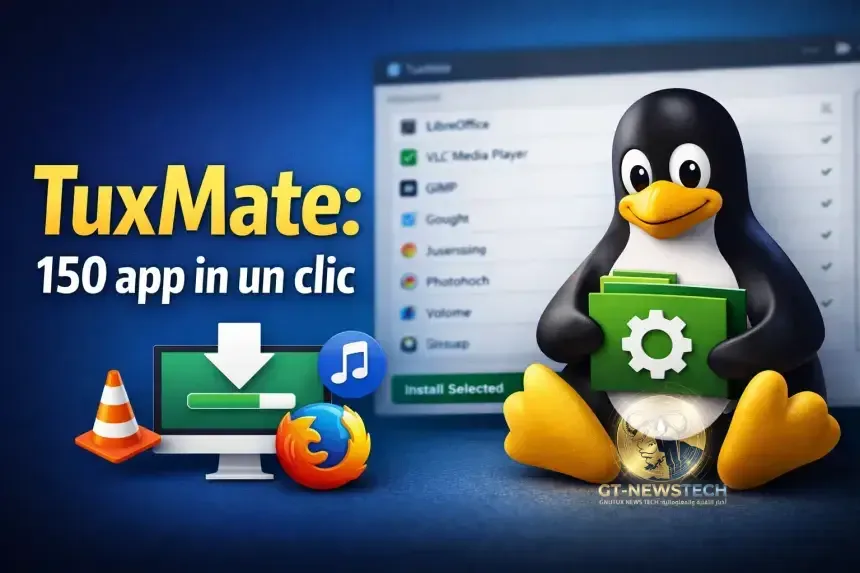 TuxMate: أداة لتثبيت مئات التطبيقات دفعة واحدة على لينكس