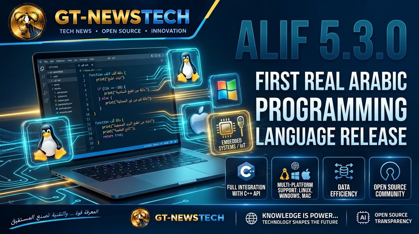 Alif 5.3.0: A Release Marking the Maturity of the First True Arabic Programming Language