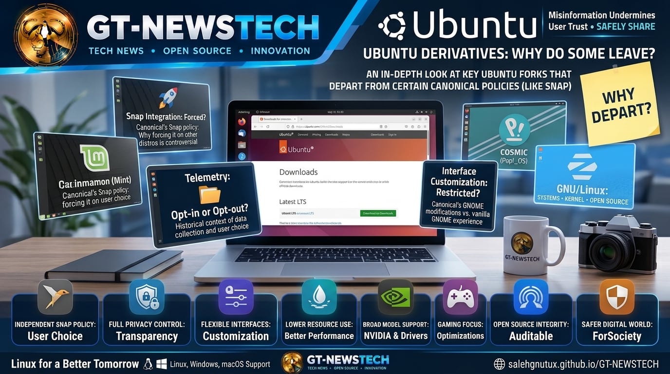 Distros Born from Ubuntu... But Defying Some of Its Policies. Why?